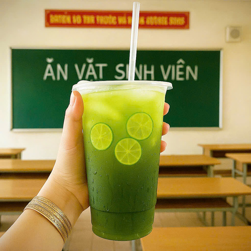Trà tắc thái xanh (500ml)
