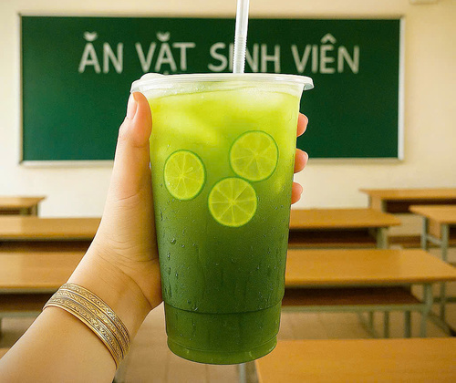 Trà tắc thái xanh (700ml)